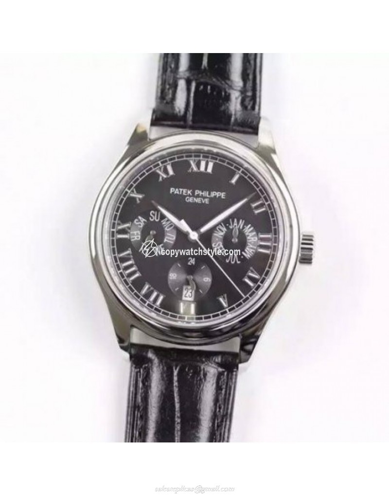 Patek Philippe Annual Calendar 5035P Stainless Steel Black Patek Philippe Annual Calendar 5035P Stainless Steel Black