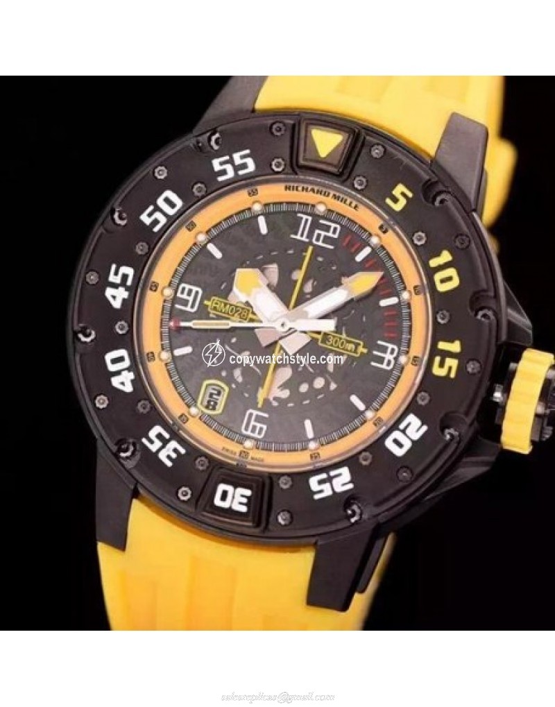 Richard Mille RM028 PVD Yellow 