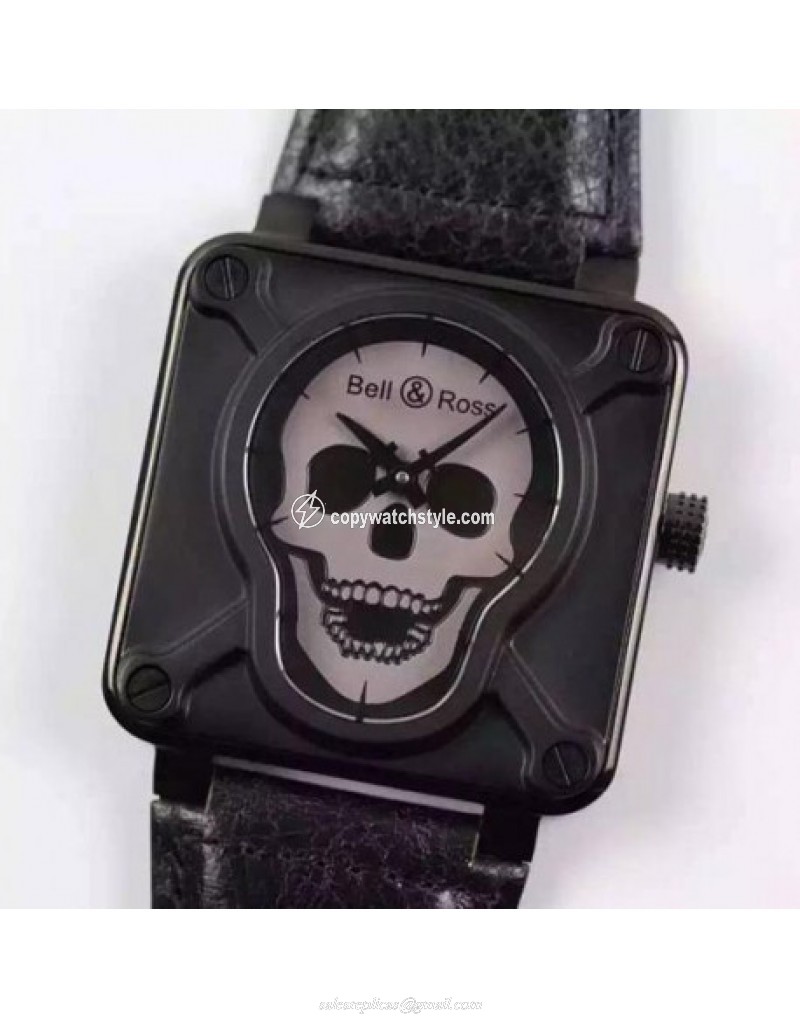 Bell & Ross BR 01 Skull PVD Grey Bell & Ross BR 01 Skull PVD Grey