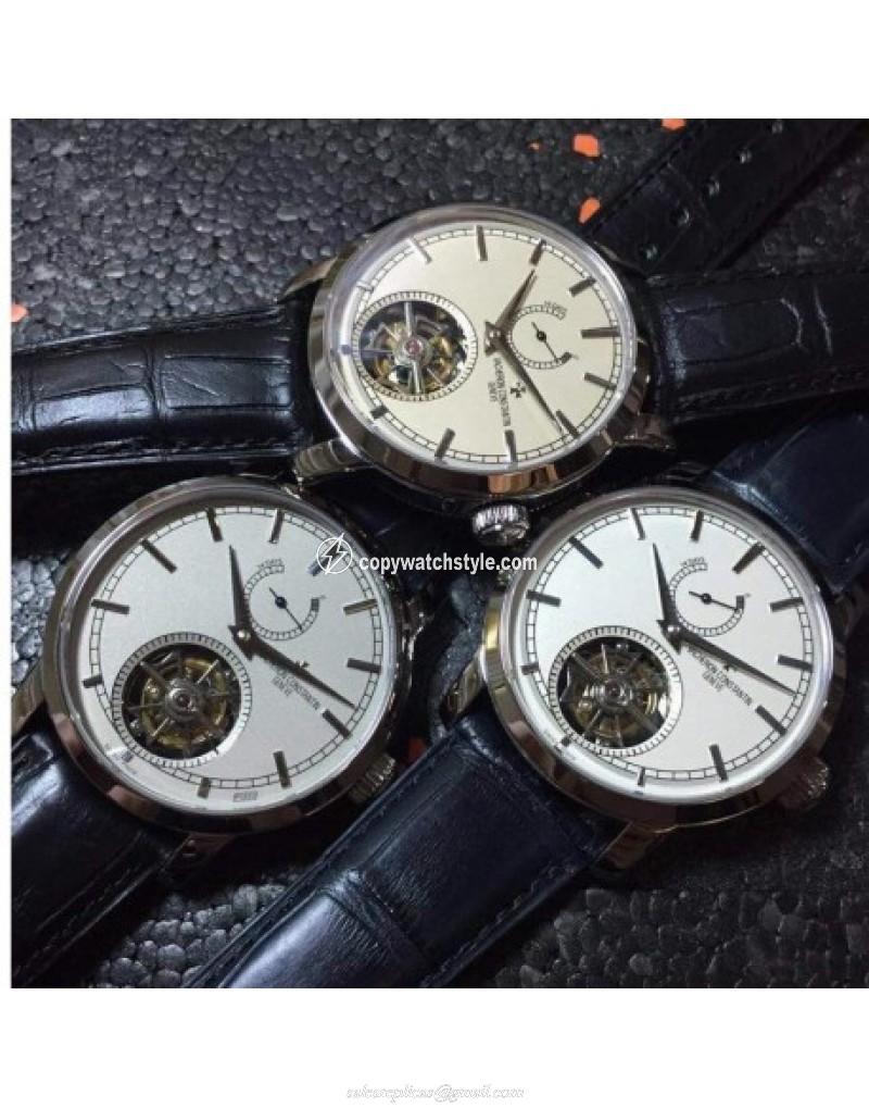 Vacheron Constantin Patrimony Tourbillon Stainless Steel White Vacheron Constantin Patrimony Tourbillon Stainless Steel White
