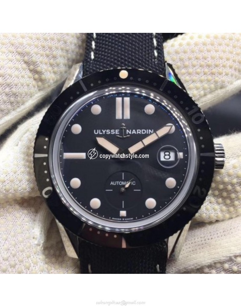 Ulysse Nardin Diver Le Locle 3203-950 SY Stainless Steel Black Ulysse Nardin Diver Le Locle 3203-950 SY Stainless Steel Black