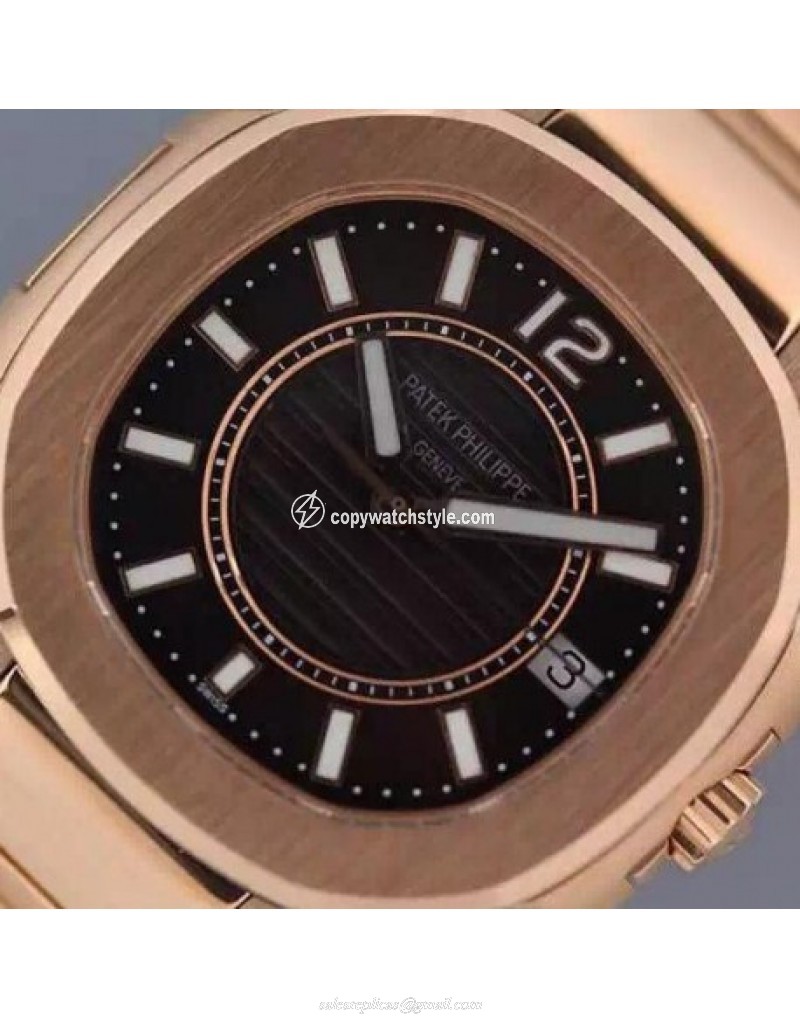 Patek Philippe Nautilus 7011 Ladies Rose Gold Black Patek Philippe Nautilus 7011 Ladies Rose Gold Black