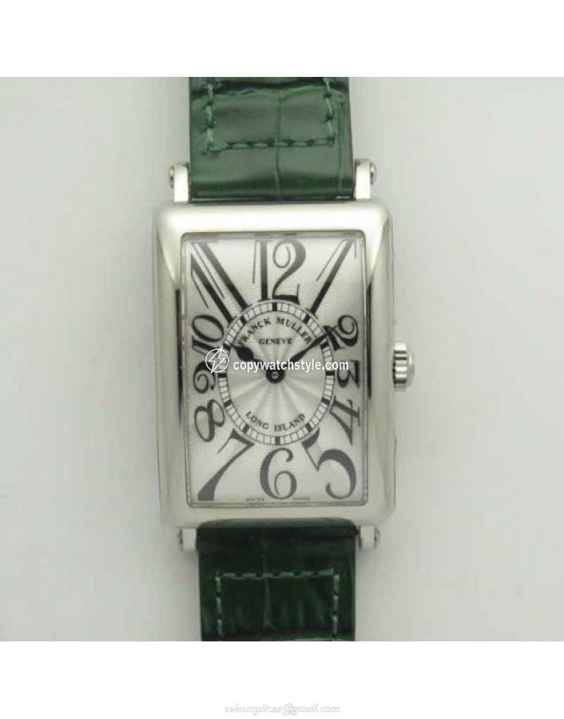 Franck Muller Ladies Long Island 1952 952 QZ GF Stainless Steel Silver Franck Muller Ladies Long Island 1952 952 QZ GF Stainless Steel Silver