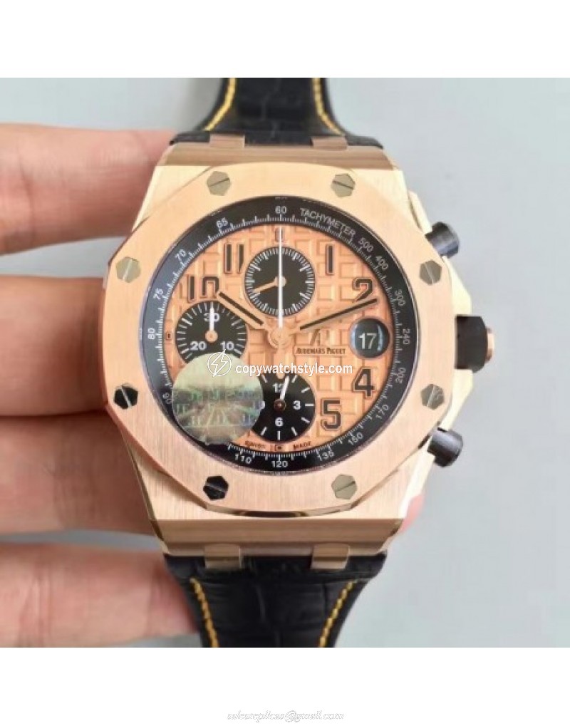 Audemars Piguet Royal Oak Offshore 26470OR.OO.A002CR.01 JF V2 Rose Gold Gold Audemars Piguet Royal Oak Offshore 26470OR.OO.A002CR.01 JF V2 Rose Gold Gold