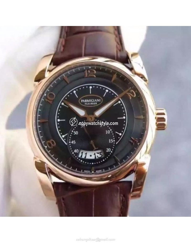 Parmigiani Fleurier Kalpa Tonda PF012506 Rose Gold Black Parmigiani Fleurier Kalpa Tonda PF012506 Rose Gold Black