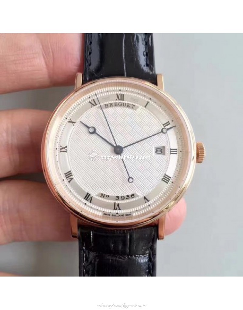 Breguet Classique 5177 FK Rose Gold Silver 
