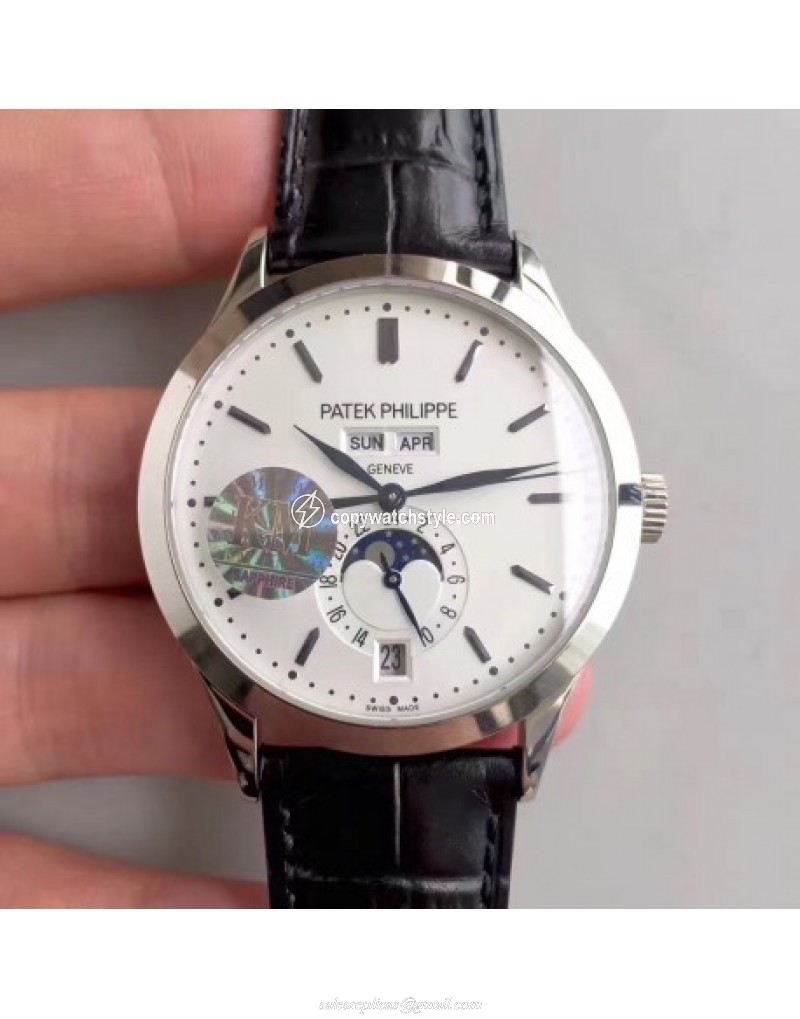 Patek Philippe Annual Calendar 5396G KM Stainless Steel White Patek Philippe Annual Calendar 5396G KM Stainless Steel White