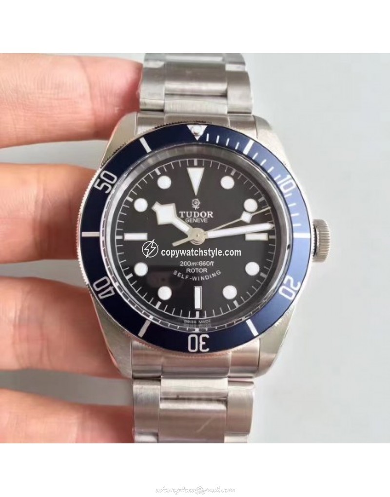 Tudor Heritage Black Bay Blue 79220B ZF V4 Stainless Steel Black Tudor Heritage Black Bay Blue 79220B ZF V4 Stainless Steel Black