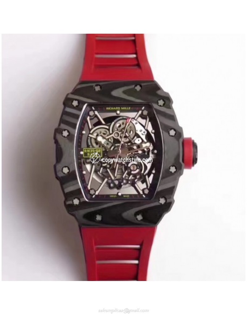 Richard Mille RM35-02 Rafael Nadal KV Forged Carbon Black & Skeleton 