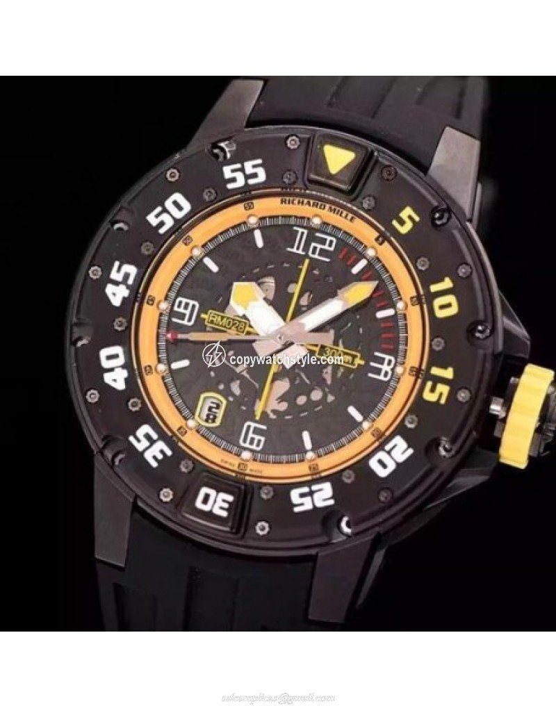 Richard Mille RM028 PVD Yellow 