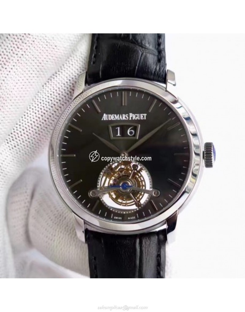 Audemars Piguet Jules Audemars Tourbillon Grande Date 26559 TF Stainless Steel Black Audemars Piguet Jules Audemars Tourbillon Grande Date 26559 TF Stainless Steel Black