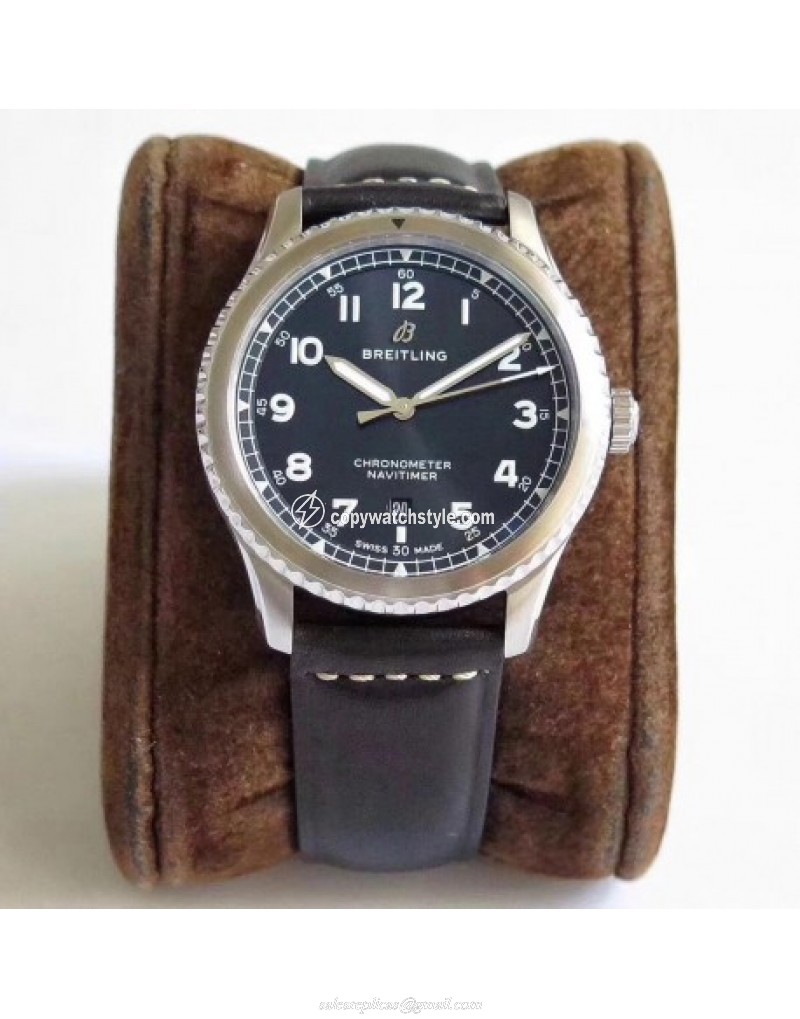 Breitling Navitimer 08 Automatic 41MM A17314101B1X1 ZF Stainless Steel Black 