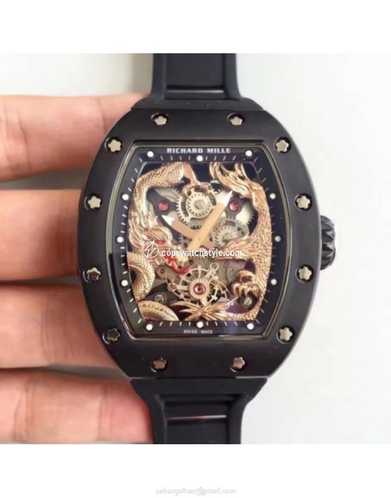 Richard Mille RM57-01 Jackie Chan PVD Rose Gold 