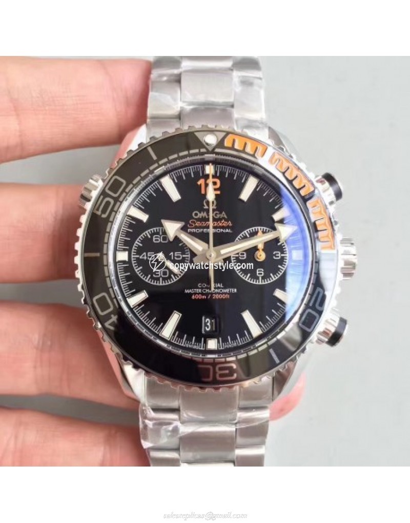 Omega Seamaster Planet Ocean 600M Chronograph 215.30.46.51.01.002 JH Stainless Steel Black Omega Seamaster Planet Ocean 600M Chronograph 215.30.46.51.01.002 JH Stainless Steel Black