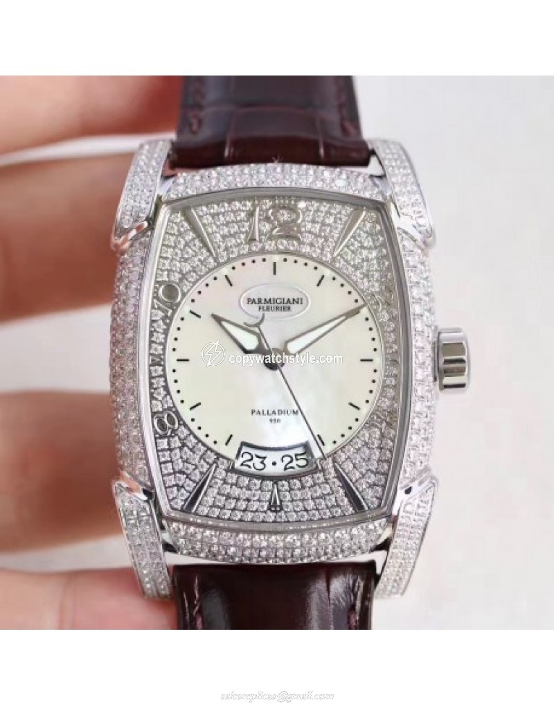 Parmigiani Fleurier Kalpa Grande PFC124.0000300 AF Stainless Steel & Diamonds Diamond Parmigiani Fleurier Kalpa Grande PFC124.0000300 AF Stainless Steel & Diamonds Diamond