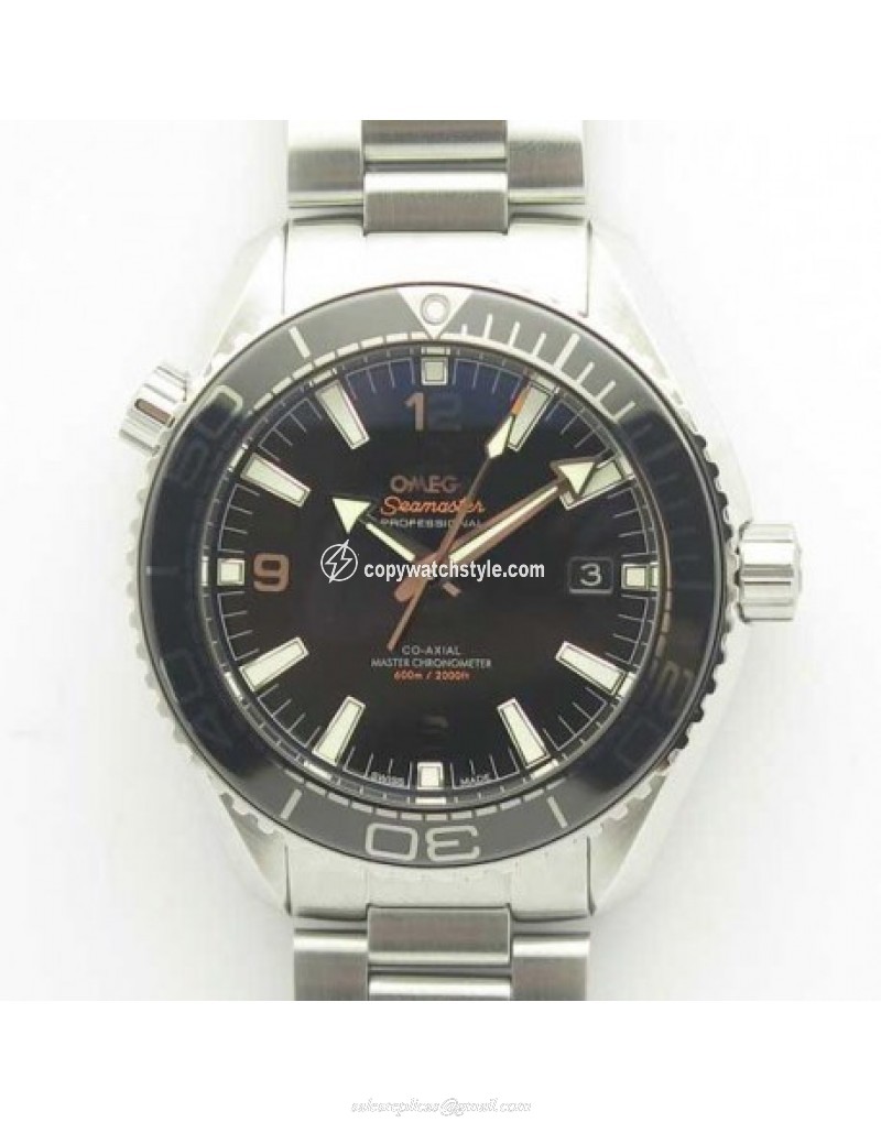 Omega Seamaster Planet Ocean 600M 43.5MM 215.30.44.21.01.001 OM V2 Stainless Steel Black 