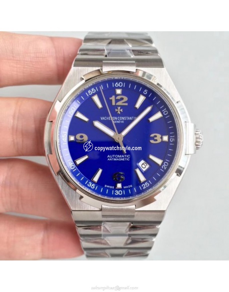 Vacheron Constantin Overseas 47040 JJ Stainless Steel Blue Vacheron Constantin Overseas 47040 JJ Stainless Steel Blue