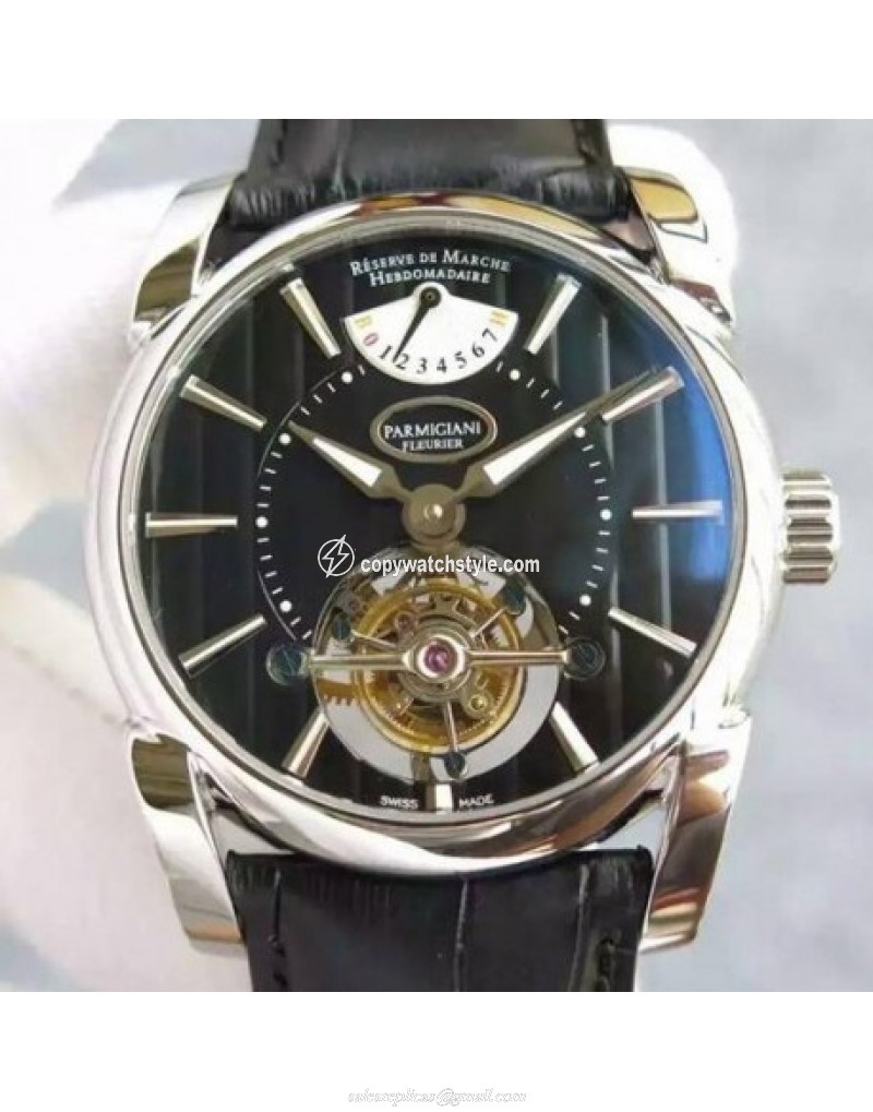 Parmigiani Fleurier Tonda Tourbillon Stainless Steel Black Parmigiani Fleurier Tonda Tourbillon Stainless Steel Black