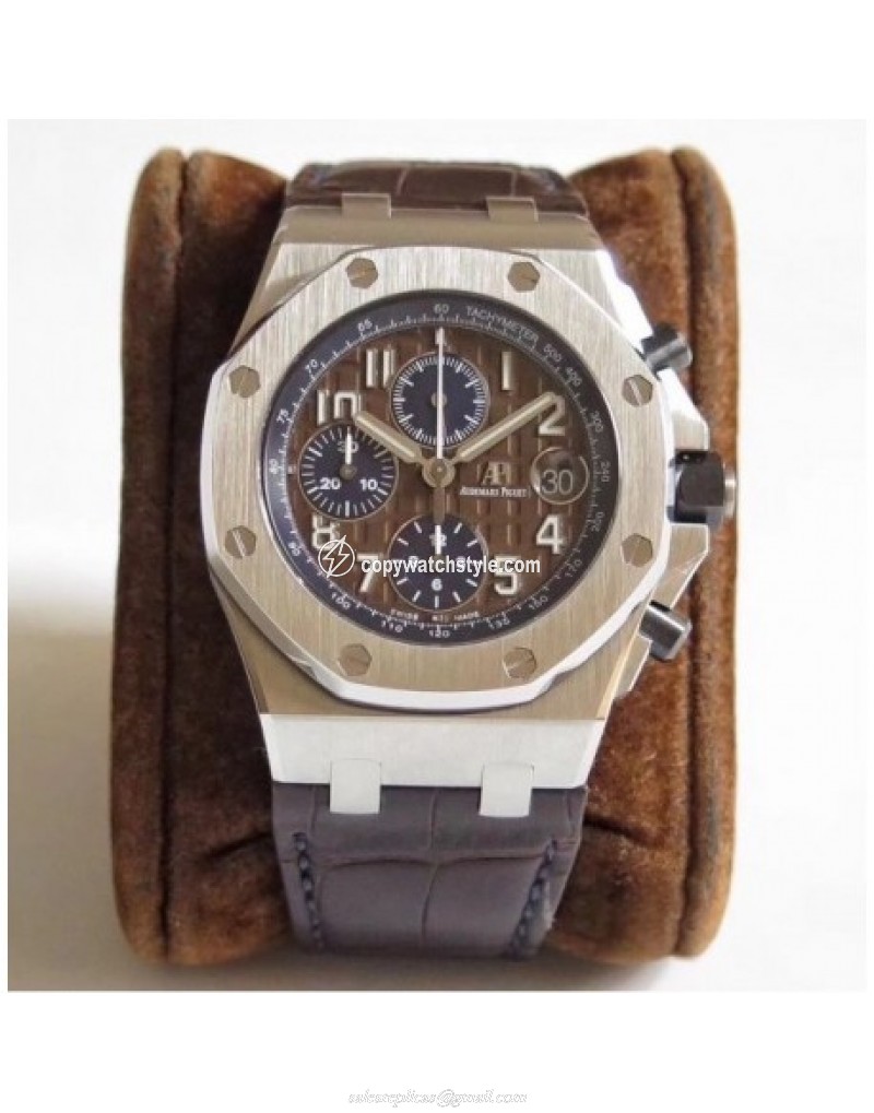 Audemars Piguet Royal Oak Offshore Chronograph 2018 SIHH 26470 JF V2 Stainless Steel Chocolate Audemars Piguet Royal Oak Offshore Chronograph 2018 SIHH 26470 JF V2 Stainless Steel Chocolate