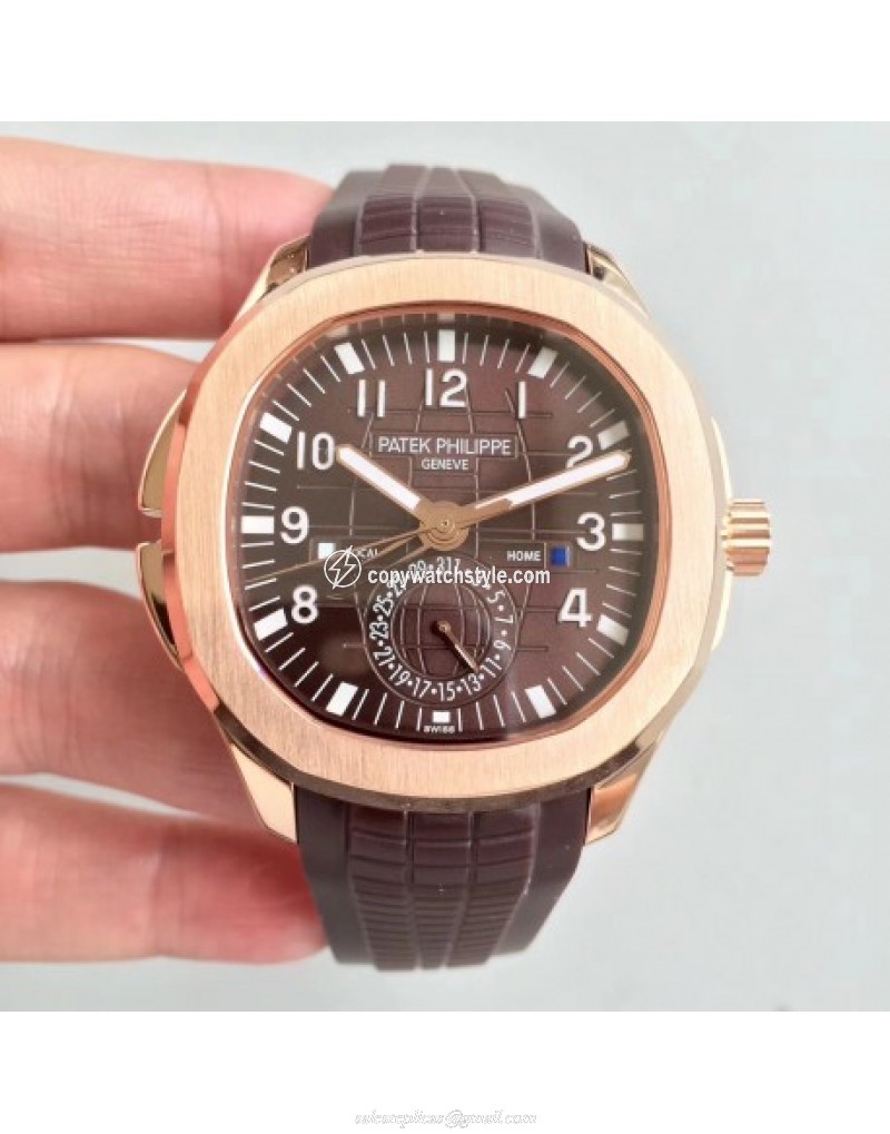 Patek Philippe Aquanaut Travel Time 5164R-001 MP Rose Gold Chocolate Patek Philippe Aquanaut Travel Time 5164R-001 MP Rose Gold Chocolate
