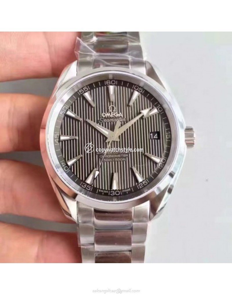 Omega Seamaster Aqua Terra 150M Master Co-Axial 231.10.42.21.01.003 KW Stainless Steel Black Omega Seamaster Aqua Terra 150M Master Co-Axial 231.10.42.21.01.003 KW Stainless Steel Black