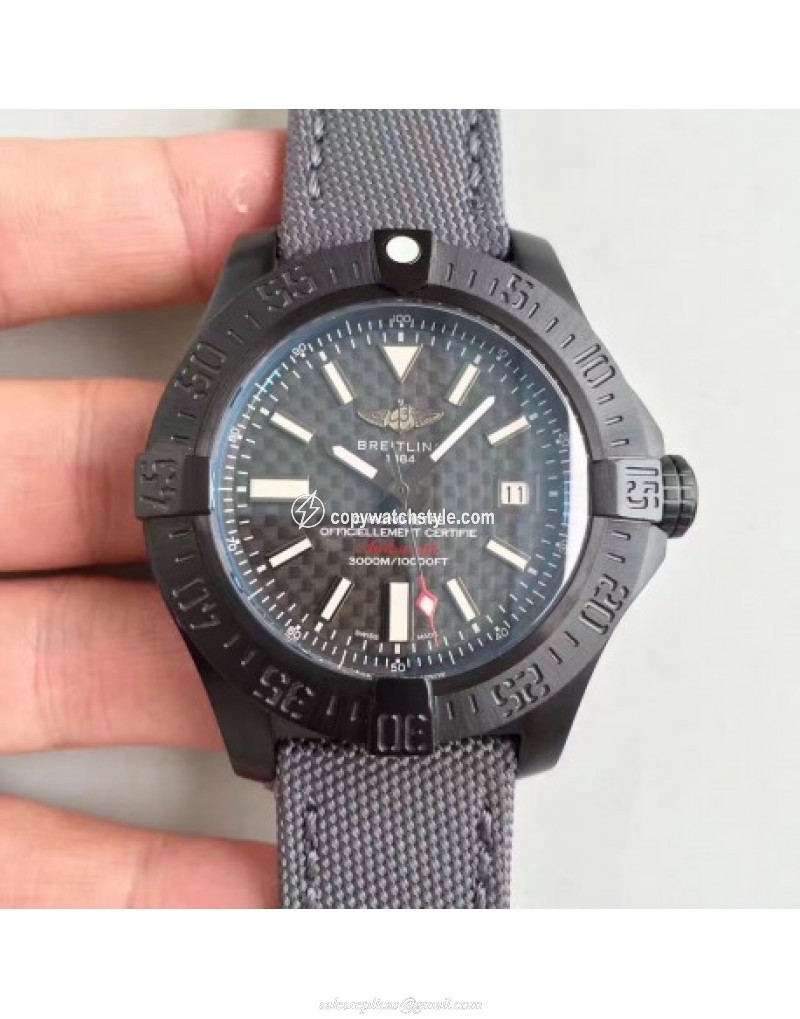 Breitling Avenger Seawolf II 75 Anniversary Army Air M17331 GF PVD Carbon Fiber Breitling Avenger Seawolf II 75 Anniversary Army Air M17331 GF PVD Carbon Fiber