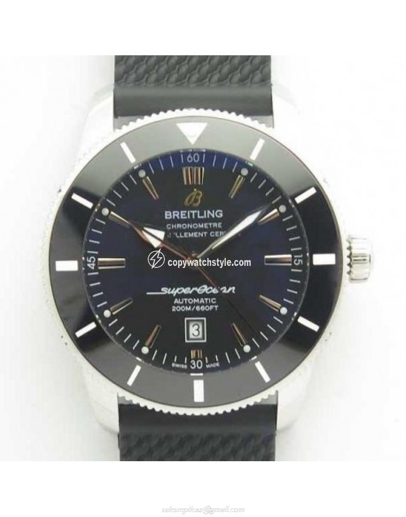Breitling Superocean Heritage II 46MM A1732024/B868-137S Noob Stainless Steel Black Breitling Superocean Heritage II 46MM A1732024/B868-137S Noob Stainless Steel Black
