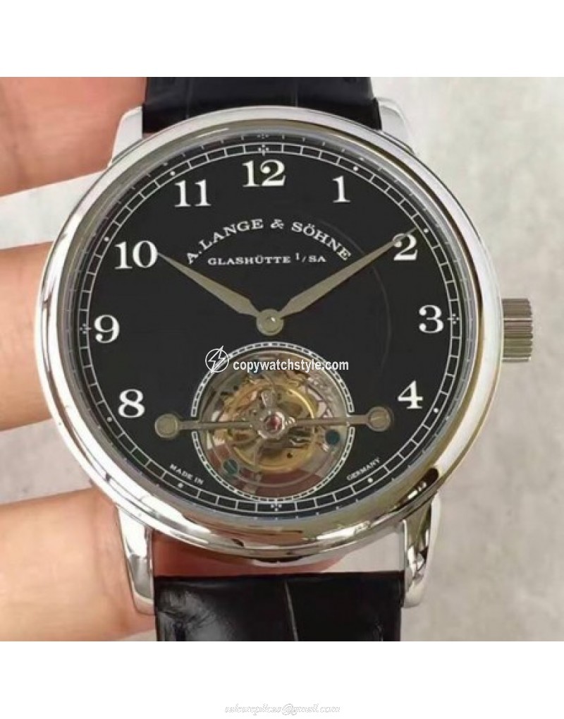 A. Lange & Sohne 1815 Tourbillon 730.025 Stainless Steel Black A. Lange & Sohne 1815 Tourbillon 730.025 Stainless Steel Black