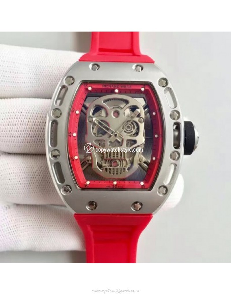 Richard Mille RM052 SF Titanium Skull & Red Richard Mille RM052 SF Titanium Skull & Red