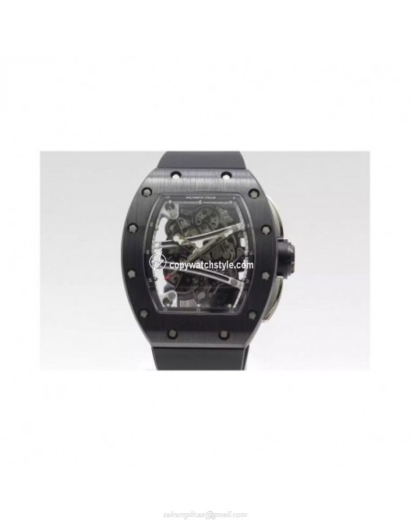 Richard Mille RM59-01M Black Ceramic Black Skeleton Richard Mille RM59-01M Black Ceramic Black Skeleton