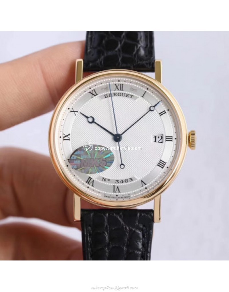 Breguet Classique 5177BA/12/9V6 MKS Yellow Gold Silver Breguet Classique 5177BA/12/9V6 MKS Yellow Gold Silver