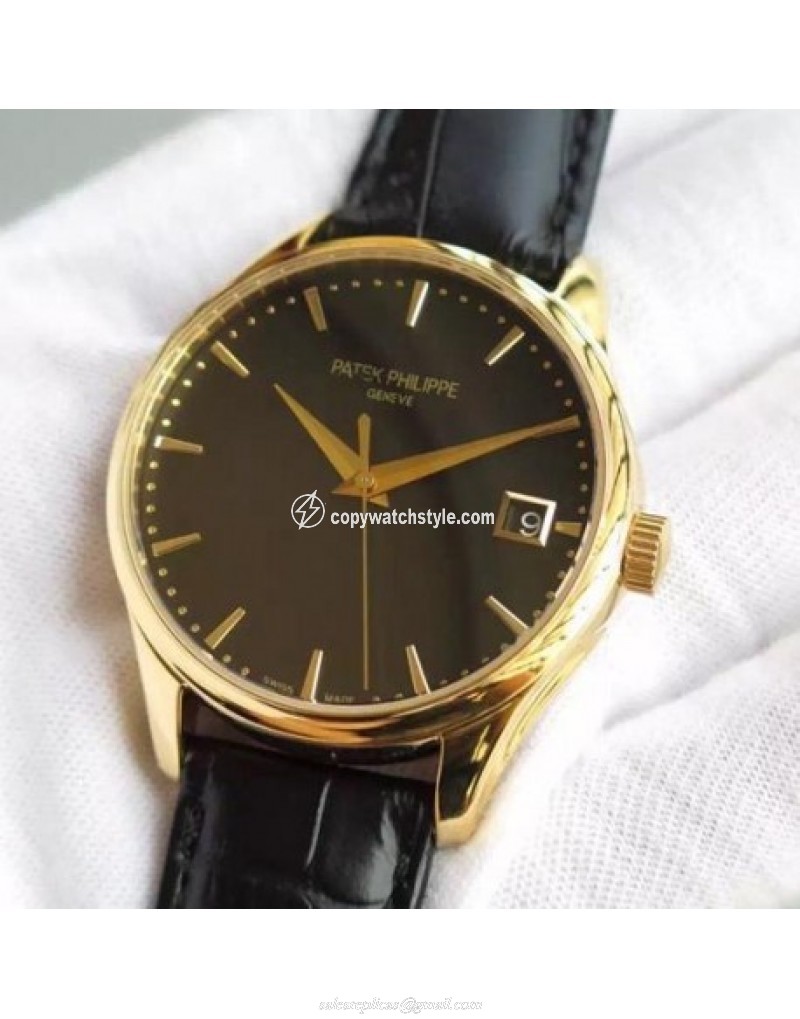 Patek Philippe Calatrava 5227 Yellow Gold Black Patek Philippe Calatrava 5227 Yellow Gold Black