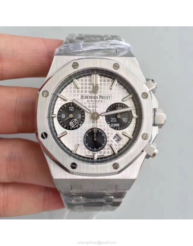 Audemars Piguet Royal Oak Chronograph 26331 JH Stainless Steel White Audemars Piguet Royal Oak Chronograph 26331 JH Stainless Steel White