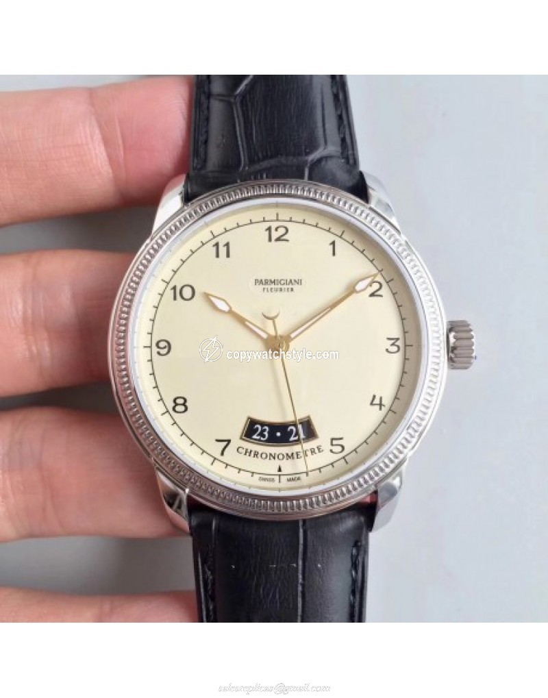 Parmigiani Fleurier Toric PFC423-1202400-HA1441 ER Stainless Steel Beige Parmigiani Fleurier Toric PFC423-1202400-HA1441 ER Stainless Steel Beige