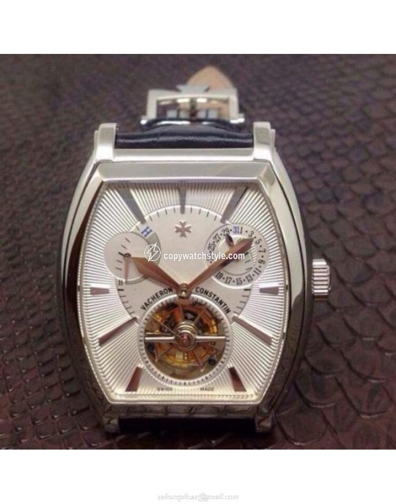 Vacheron Constantin Malte Tourbillon Stainless Steel White Vacheron Constantin Malte Tourbillon Stainless Steel White