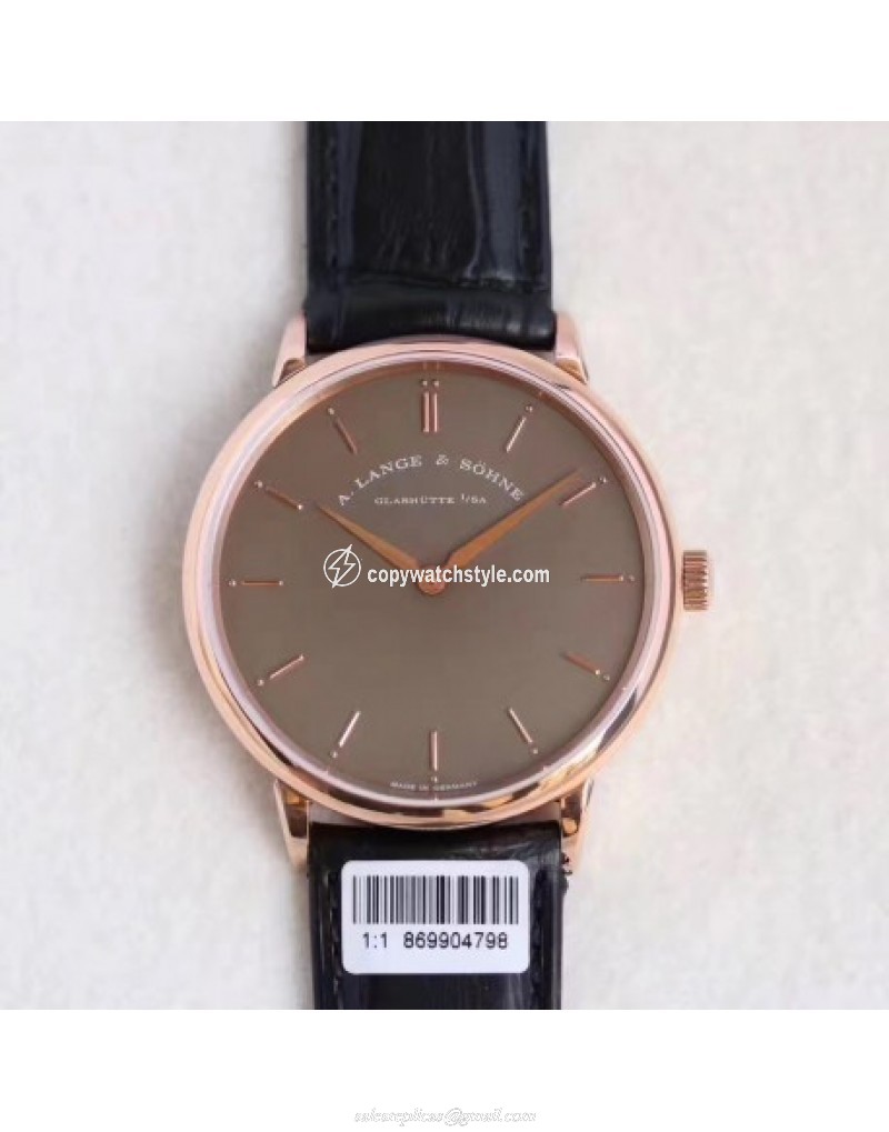 A. Lange & Sohne Saxonia Thin 211.032 V6 Rose Gold Grey A. Lange & Sohne Saxonia Thin 211.032 V6 Rose Gold Grey