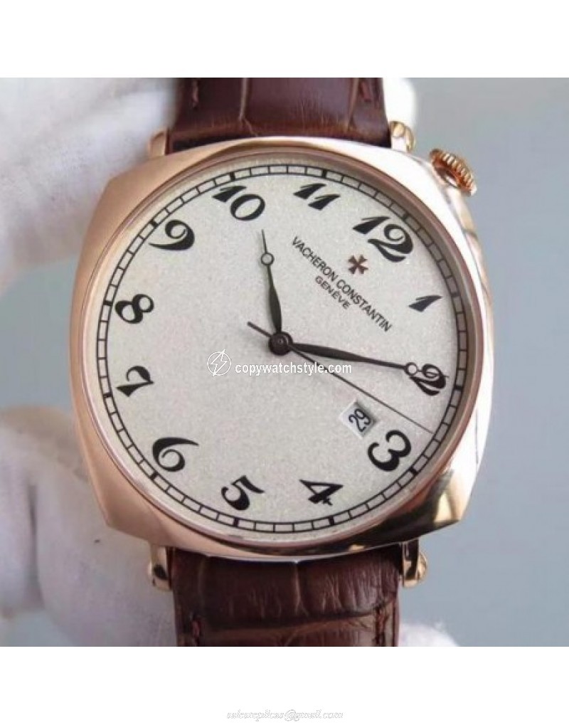 Vacheron Constantin Historiques American 1921 Rose Gold White 