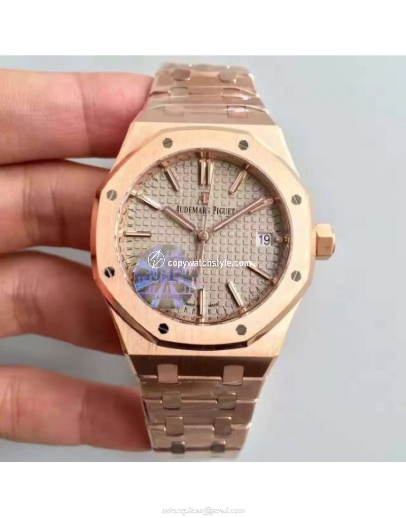 Audemars Piguet Royal Oak 15450 JF Rose Gold Grey Audemars Piguet Royal Oak 15450 JF Rose Gold Grey