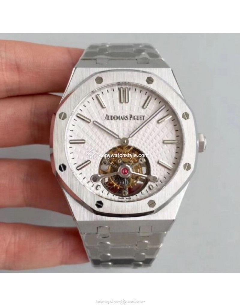 Audemars Piguet Royal Oak Tourbillon Extra Thin 26522 R8 Stainless Steel White Audemars Piguet Royal Oak Tourbillon Extra Thin 26522 R8 Stainless Steel White