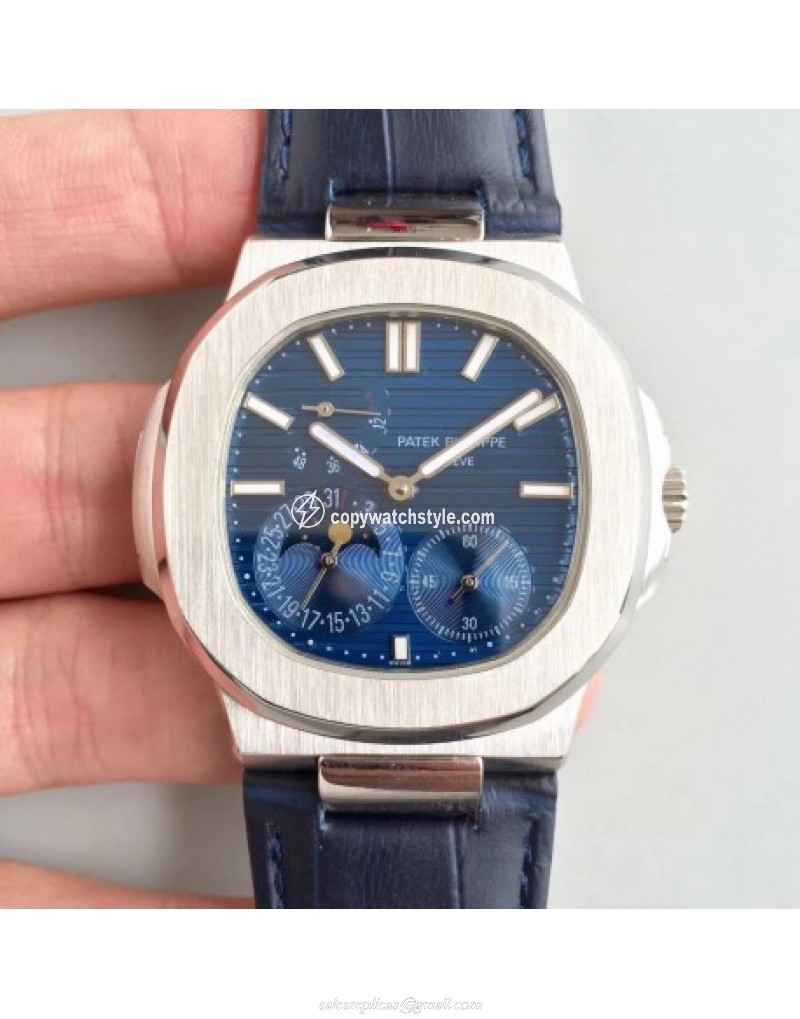 Patek Philippe Nautilus Moonphase 5712G-001 Noob Stainless Steel Blue Patek Philippe Nautilus Moonphase 5712G-001 Noob Stainless Steel Blue