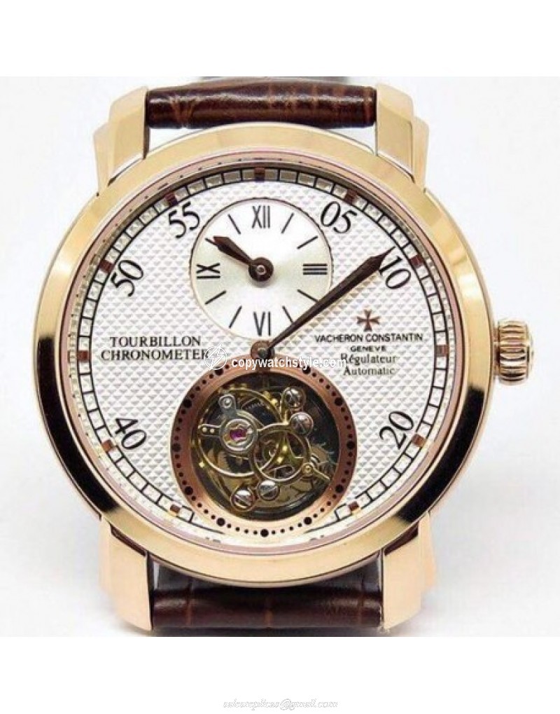 Vacheron Constantin Patrimony Carrousel Tourbillon Rose Gold White Vacheron Constantin Patrimony Carrousel Tourbillon Rose Gold White