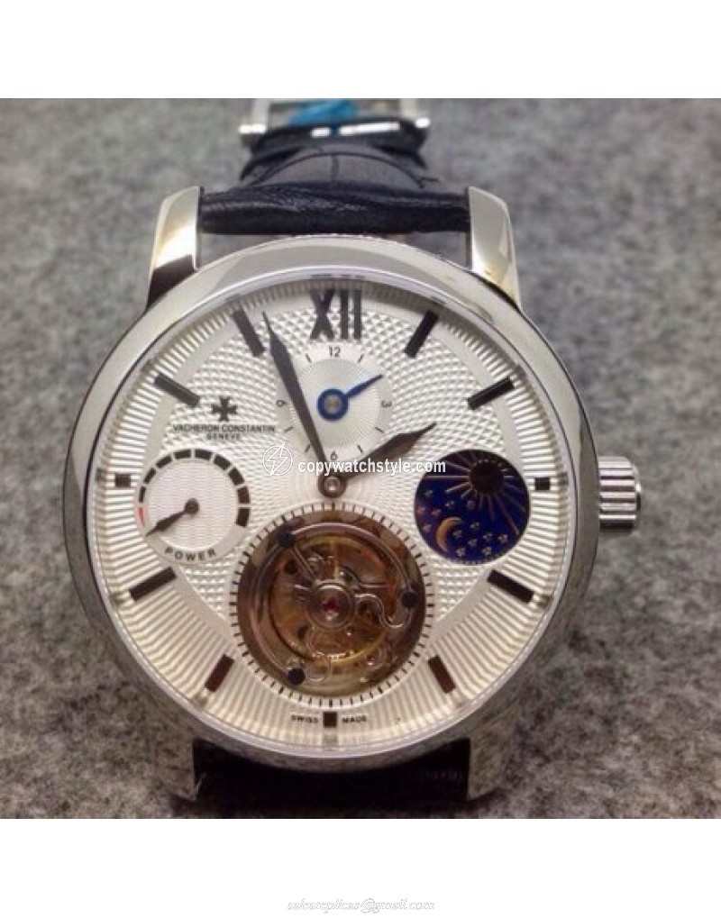 Vacheron Constantin Patrimony Tourbillon Stainless Steel White Vacheron Constantin Patrimony Tourbillon Stainless Steel White