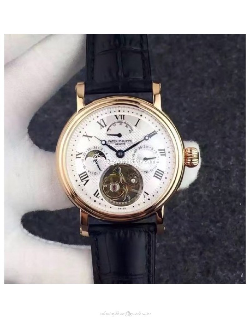 Patek Philippe Grand Complication Tourbillon Rose Gold White Patek Philippe Grand Complication Tourbillon Rose Gold White