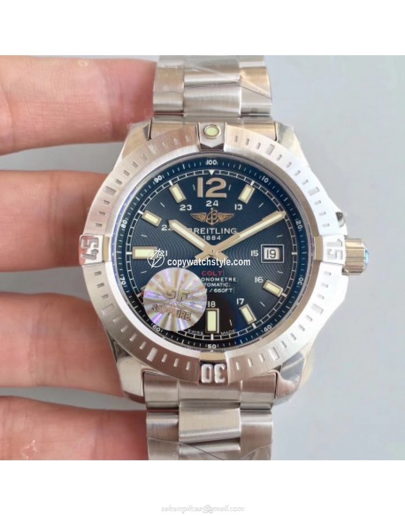 Breitling Colt Automatic 44MM A1738811-BD44-173A GF Stainless Steel Black Breitling Colt Automatic 44MM A1738811-BD44-173A GF Stainless Steel Black