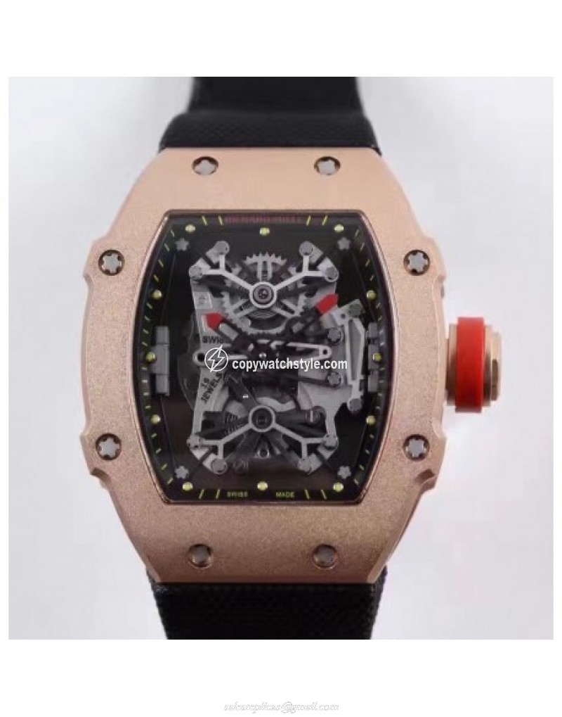 Richard Mille RM27-01 Rafael Nadal Rose Gold Black 