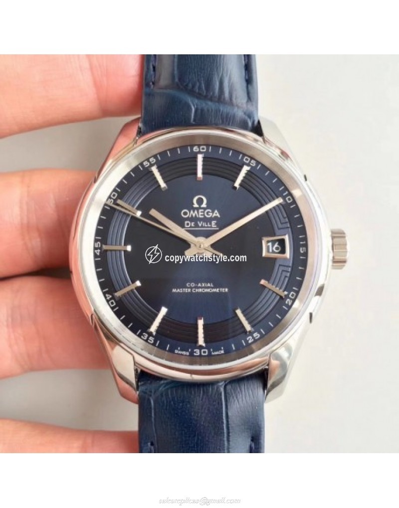 Omega De Ville Hour Vision Co-Axial 41MM 431.33.41.21.03.001 3S Stainless Steel Blue Omega De Ville Hour Vision Co-Axial 41MM 431.33.41.21.03.001 3S Stainless Steel Blue