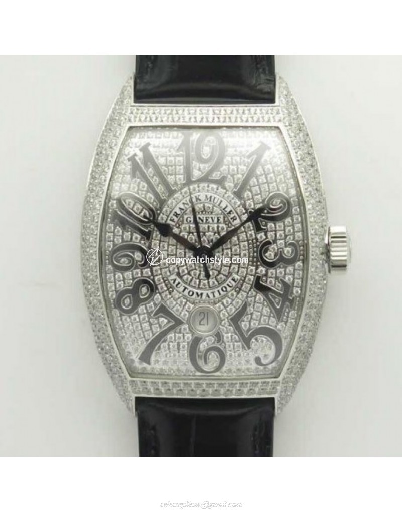 Franck Muller Casablanca 8880 SC DT GF Stainless Steel & Diamonds Diamond Franck Muller Casablanca 8880 SC DT GF Stainless Steel & Diamonds Diamond