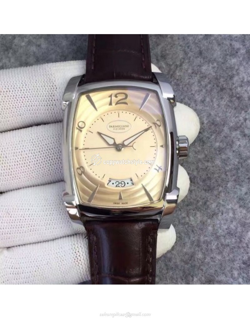 Parmigiani Fleurier Kalpa Grande PFC123-0000102 Stainless Steel Champagne 