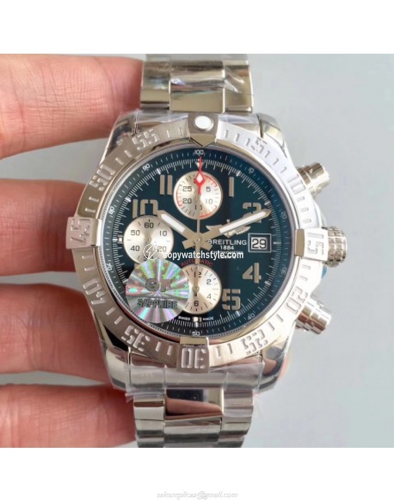Breitling Avenger II Automatic Chronograph A1338111/BC33SS GF Stainless Steel Black Breitling Avenger II Automatic Chronograph A1338111/BC33SS GF Stainless Steel Black