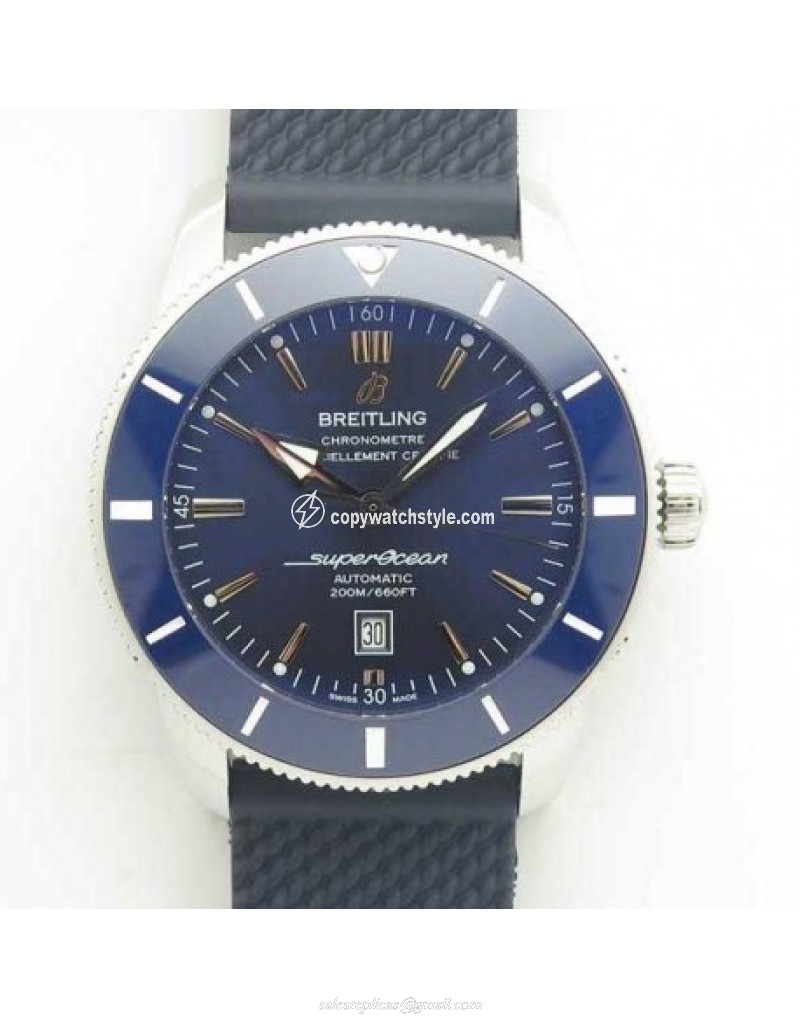 Breitling Superocean Heritage II 46MM A1732016/C734-159S Noob Stainless Steel Blue Breitling Superocean Heritage II 46MM A1732016/C734-159S Noob Stainless Steel Blue